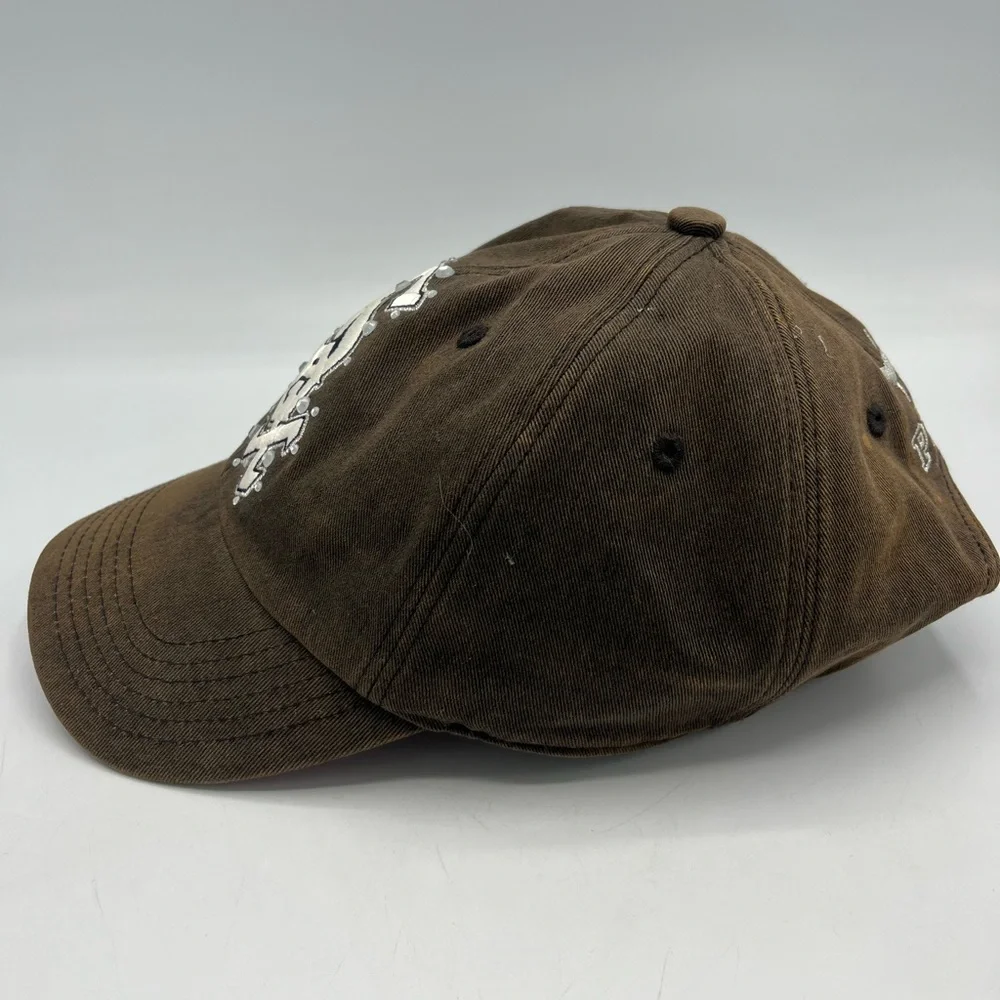 PINK Victoria's Secret Brown White Sox Hat
